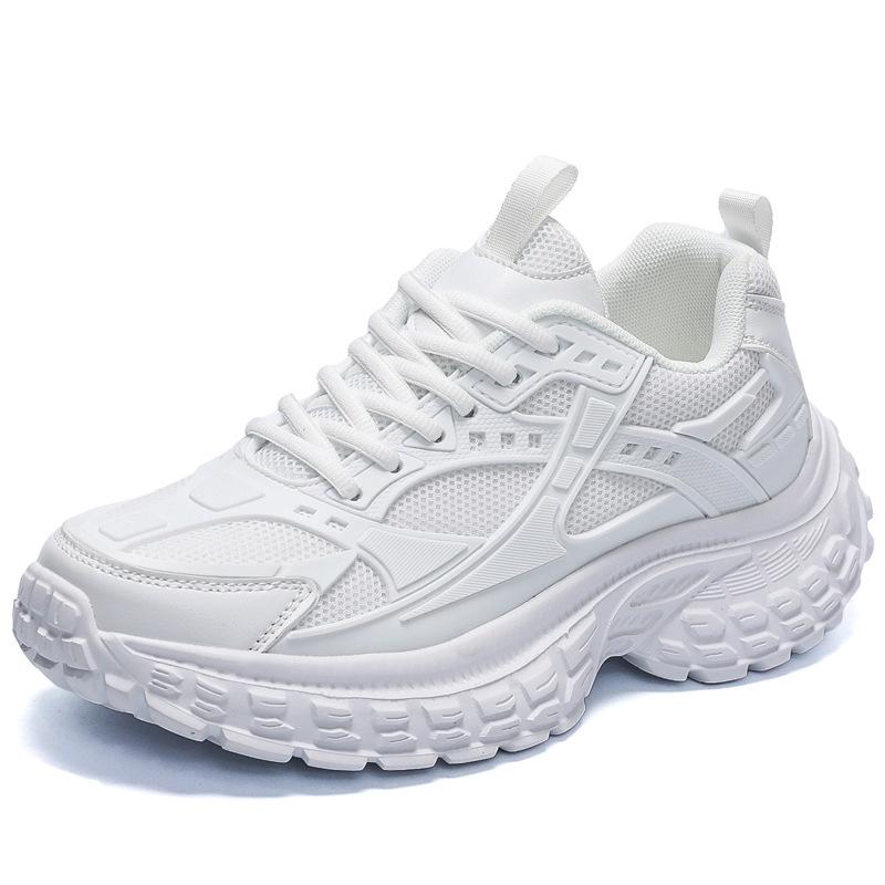 2025 Foreign Trade Large Size 48 Mesh Breathable New Sports Shoes Casual Men Lightweight Running Heightening Dad Shoes Tide