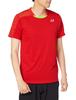 Kortermet skjorte Game Shirt Sunset Red Japan SS til japansk størrelse [Yonex] (Fit stil) (496) (tilsvarende XS)