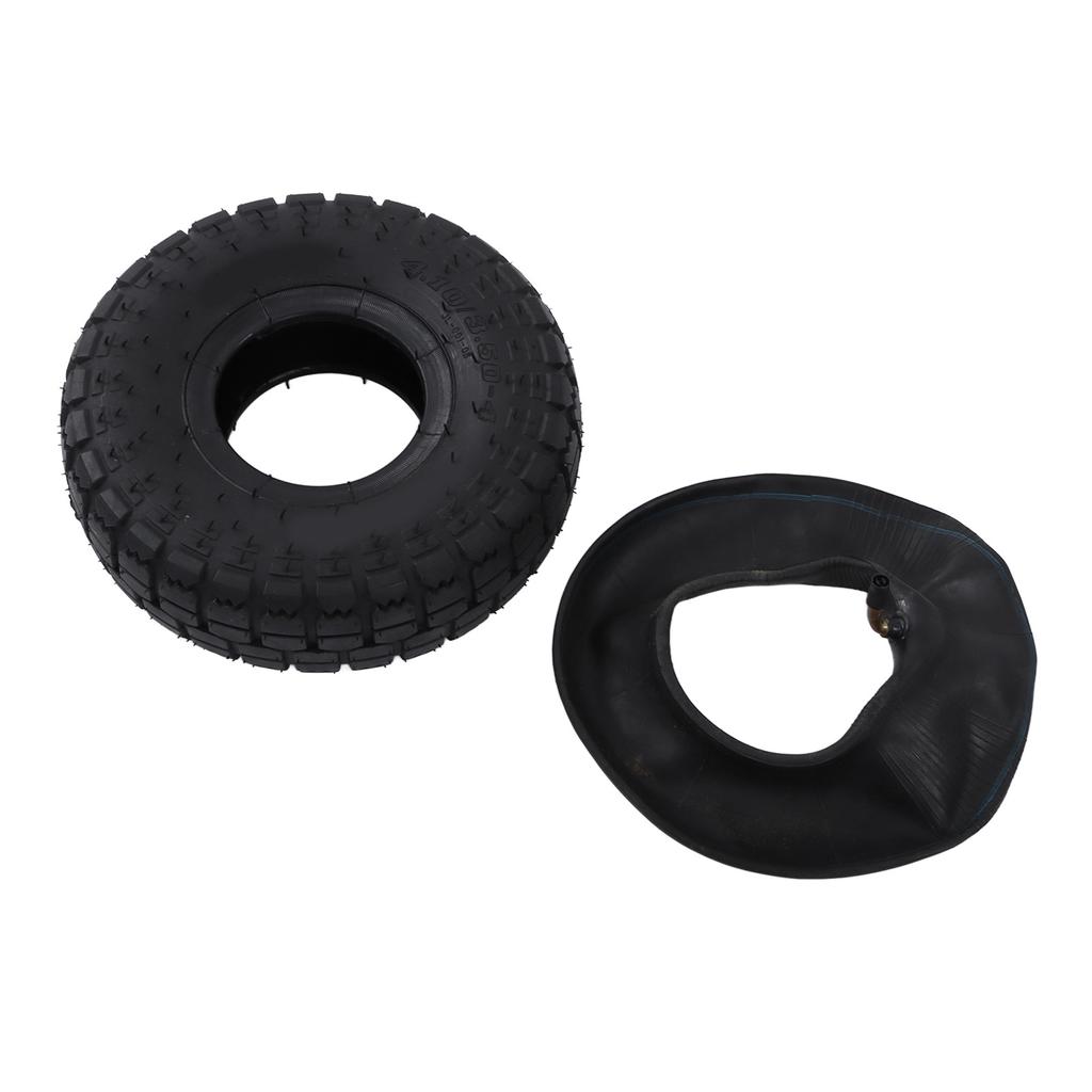 4.10 3.50‑4in Reifen Schlauch Kombiset Allzweck für Handwagen Schubkarren Gartenanhänger