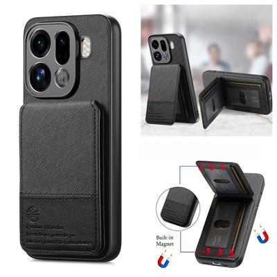 Business Flip Wallet PU Leather Magnetic Phone Case For OPPO Find X9 Pro X9 Card Slot Stand Holder Shockproof Bracket Cover