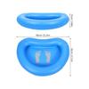 PHENOFICE Foldable Inflatable Foot Bath for Pool Entry, Foot Bath Bucket, Foot Soaker Tub, Lightweight and Portable Design for Home and Camping