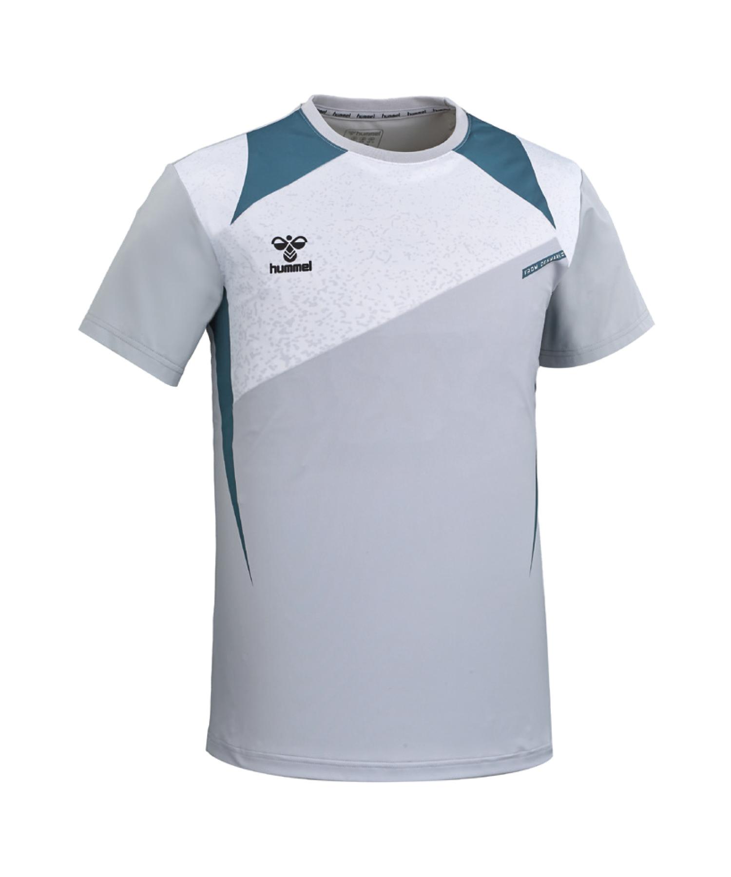 Hummel Functional Transfer Short Sleeve T-Shirt - Gray (Hm-766) L