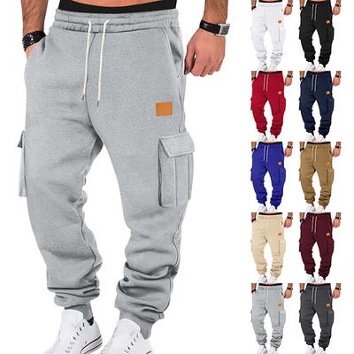 Pantalons décontractés de sports d'hiver pour hommes Pantalons de travail multi-poches de sport pour hommes Pantalons de survêtement
