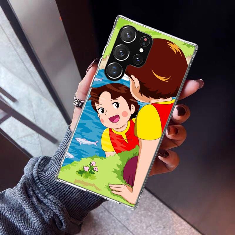 Heidi Cute Cartoon Phone Case For Samsung Galaxy S26 S25 Edge S24 S23 Ultra S22 Plus S21 S20 FE Soft TPU Back Cover Funda Galaxy