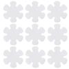 61220Pcs Anti Slip Bathtub Stickers Waterproof Flower Shaped Self-Adhesive Safety Shower Anti-Slip Appliques For Home Bathroom