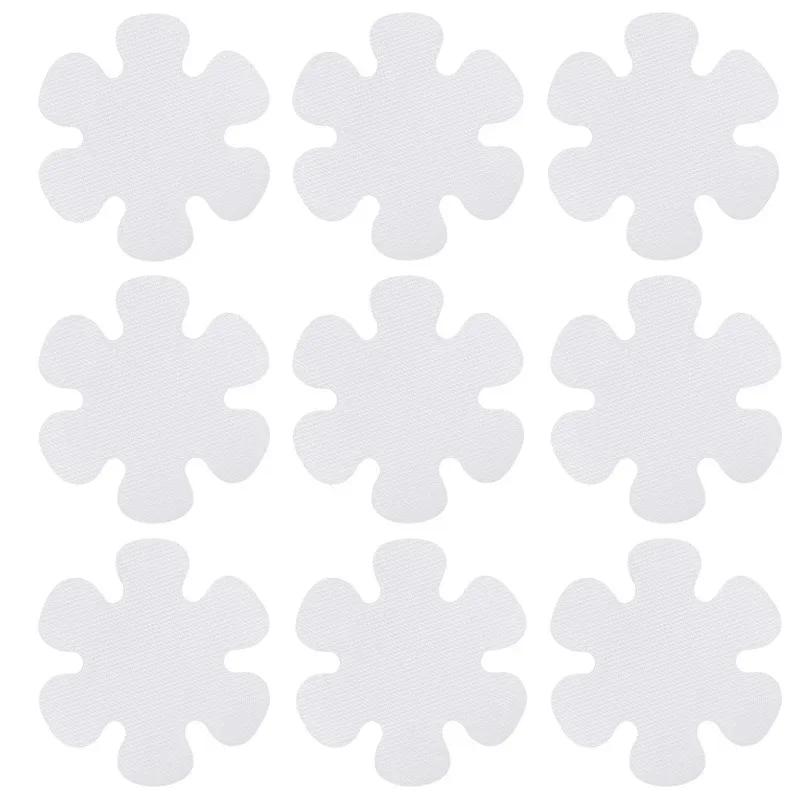 61220Pcs Anti Slip Bathtub Stickers Waterproof Flower Shaped Self-Adhesive Safety Shower Anti-Slip Appliques For Home Bathroom