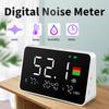Digital  Sound Level Meter 30-130dBA Digital Noise Meter with Large LCD Screen Desktop Decibel  Decibel Monitoring Tester