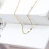 18K Gold Stainless Steel Clavicle Necklace - Sexy Ins Style