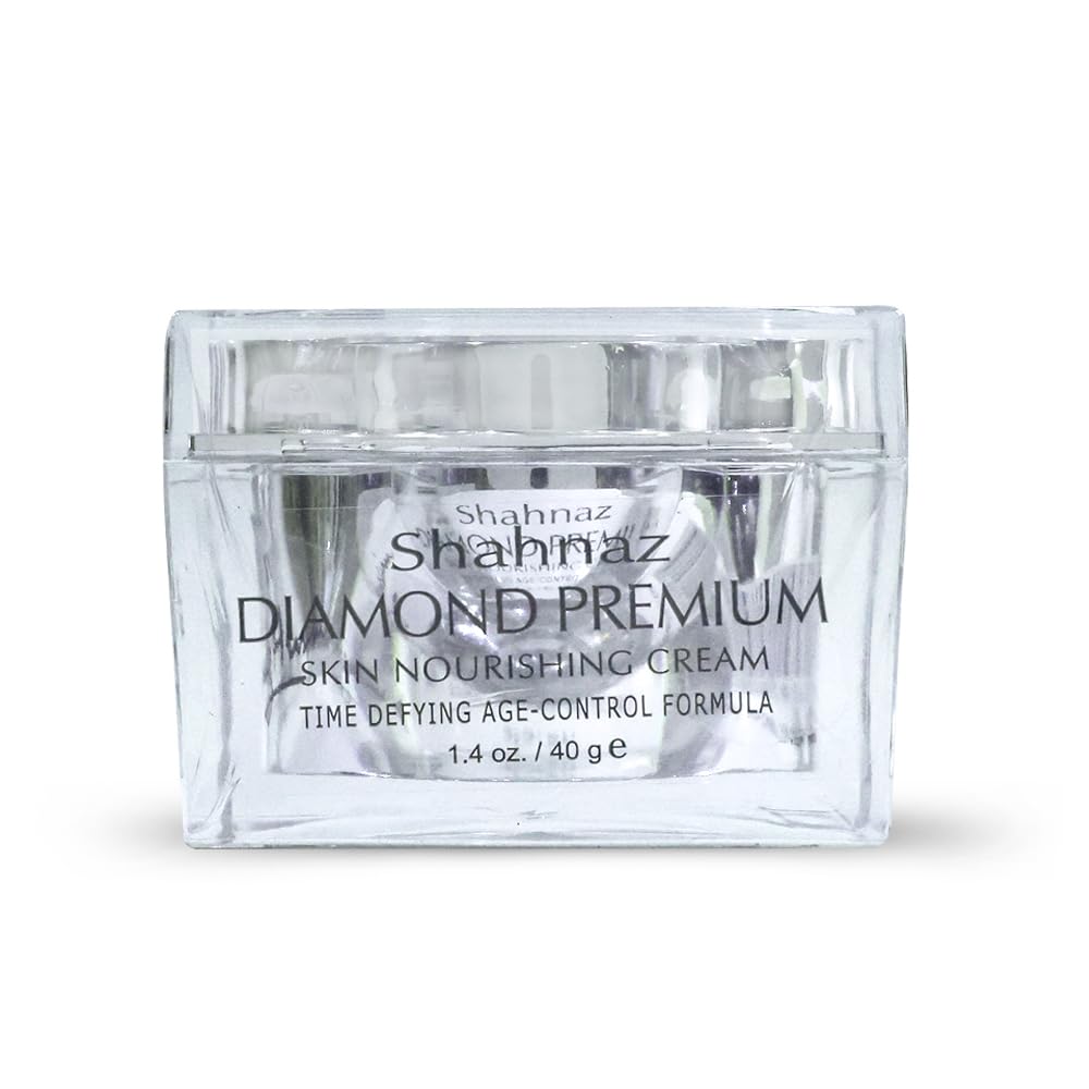 Shahnaz Husain Diamond Premium Skin Nourishing Cream 40 G Face Moisturizer Radiant Soft Glow Daily Care Hydration Beauty