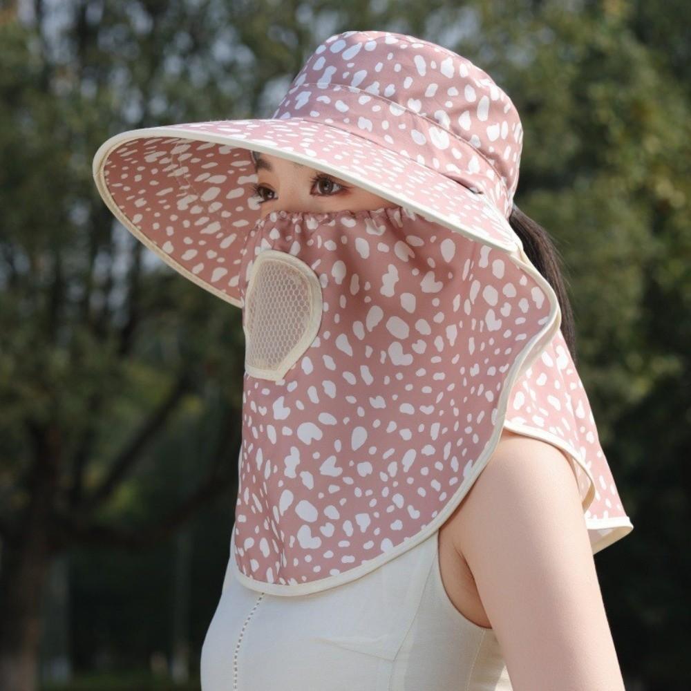 Fashion UPF 50+ Sun Hat for Women Breathable Anti-UV Fisherman Hat Wide Brim Summer Bucket Hat for Riding/Traveling Hats & Caps