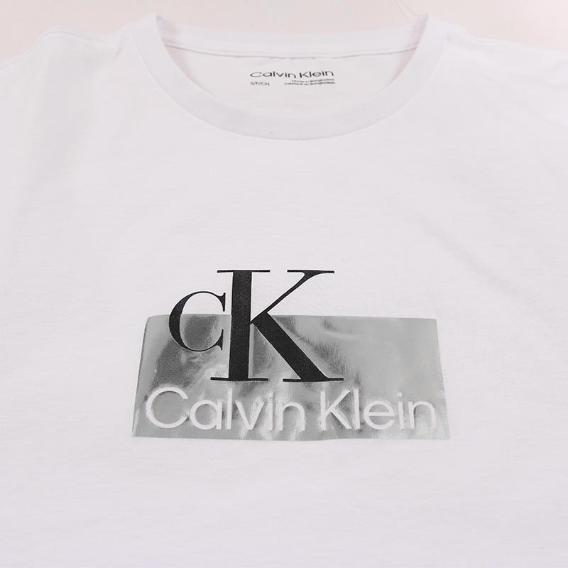 Calvin Klein T-Shirts Men's Crew Neck Moderate Straight Fit 4R8009S-110/001