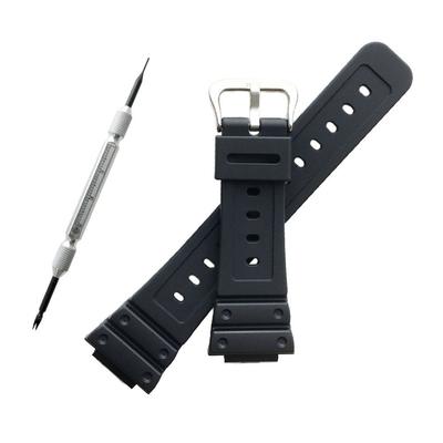 Original CASIO Ersatz-Urethanband für Federstegabnehmer und G-Shock GW-M5600/GW-M5610 (10512401) (Inklusive Anleitung)