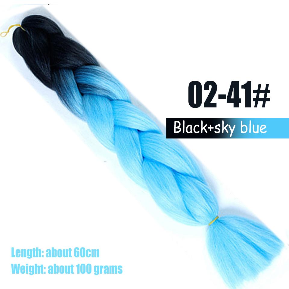 WTB Big Braid Synthetic Wigs Women Chemical Fiber High Temperature Silk Hand-woven Shiny Big Braid Hair Dirty Braid Wig Braided Hair