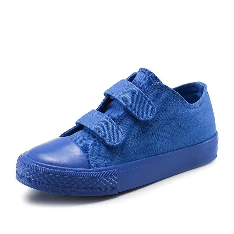 Hook Loop Designer Kids Shoes Children Casual Boys Canvas Shoes Jelly Student Girl Sneakers Flat Heel Shoes for Kids G12131