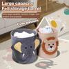 1PC Large Capacity Baby Toy Storage Bucket Felt Storage Bag Large Laundry Hamper Kid Toys Storage Basket Clothes Organizer