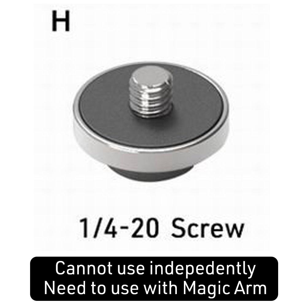 

LEAPLIGHT Large Size Magic Arm W Dual-Head Multi-Function MagicArm For Monitor Camera Phone Tripod Camera Cage Extension Bracket H