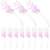 50pcs Artificial Acrylic Flower Branches Simulation Flower Stems For Diy Wedding Home Decor Arrangement Party Decoration Craft