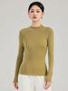Autumn/Winter Women's Seamless 100% Wool Half-High Neck Slim Fit Sweater