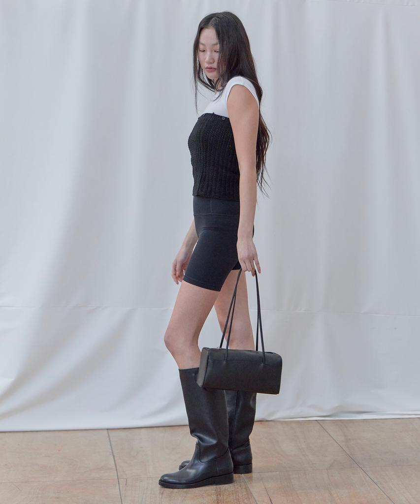 Haveawhale Square Baguette Bag (Bk)