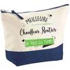 Makeup Bag - PLANETEE - Best Truck Driver - Large Size - Cotton - HD Printing