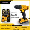 21V Multifunctional Cordless Electric Drill with Lithium Battery