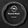Car Steering Wheel Cover For OPCline Astra Corsa Grandland Insignia Mokka Vectra GTC Tigra Vivaro Zafira Auto Accessories