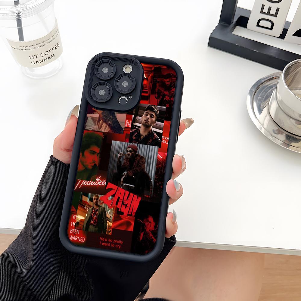 Singer Zayn MalikS Phone Case Soft Silicone For IPhone 17 16 15 14 13 12 Mini 11 Pro Max Plus Camera Lens Protection Cover