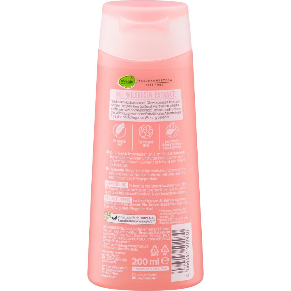 DM alverde Alverde Nature Wild Rose Gesichtswasser 200ml