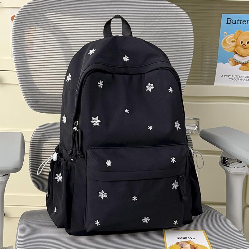 Schoolbag New Japanese Ins High Value Fresh and Sweet Candy Bow Backpack Junior High School Students Lightweight Backpack