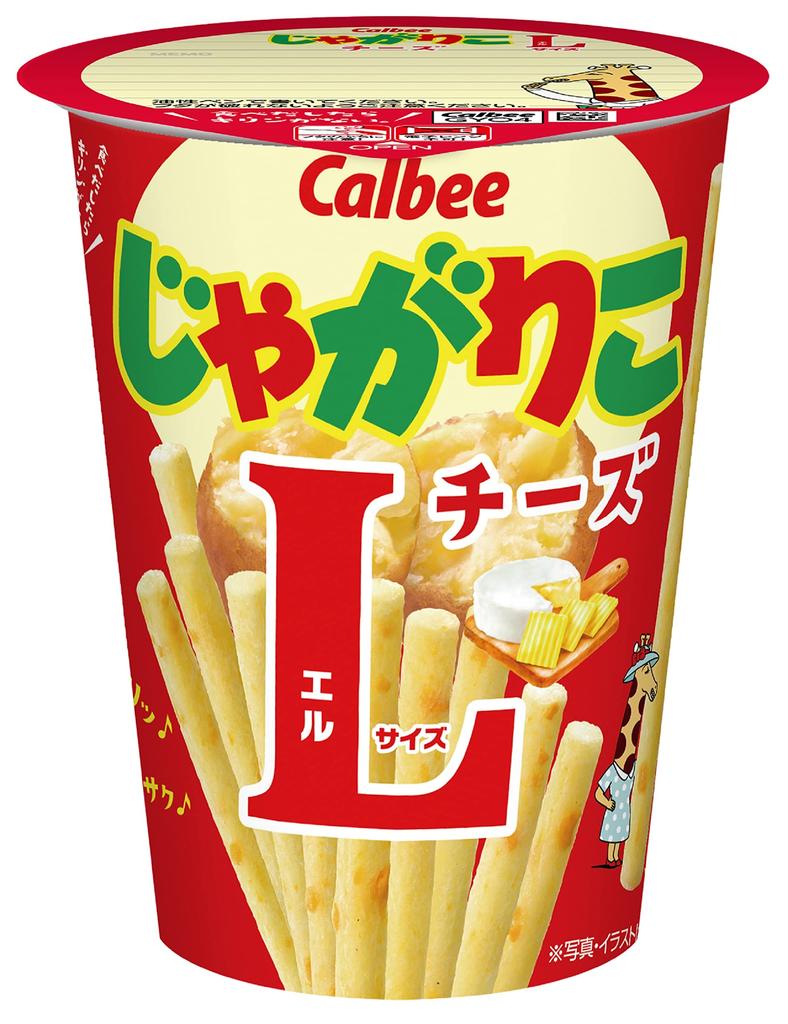 Calbee Jagariko Cheese Large Size 66g X 12 Pieces [Jagariko]