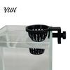 Freshwater Tank Planter Aquarium Plant Holder, Top Hanging Fish Aquatic Holder Basket with Screw Clamp for Anubias, Plants Hydroponic Net Cup
