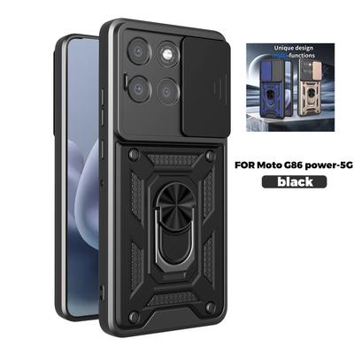 Obrněný ochranný kryt s magnetickým kroužkem pro Motorola G86 G56 G85 G75 G35 G15 G05 G04 G24 pouzdro na telefon s ochranou fotoaparátu