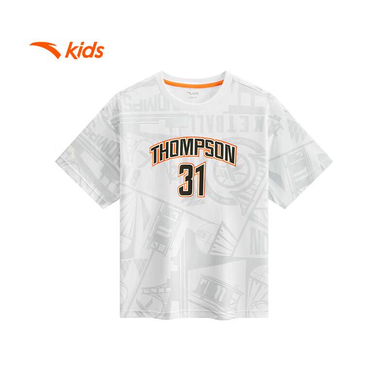 

Anta Kids Basketball Series Knit Short Sleeve T-shirt 130