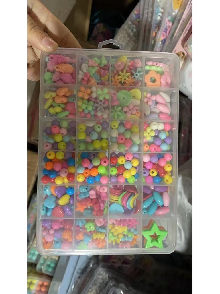 Keyou DIY Beads Kit for Kids: Handmade Bracelets & Necklaces Accessories