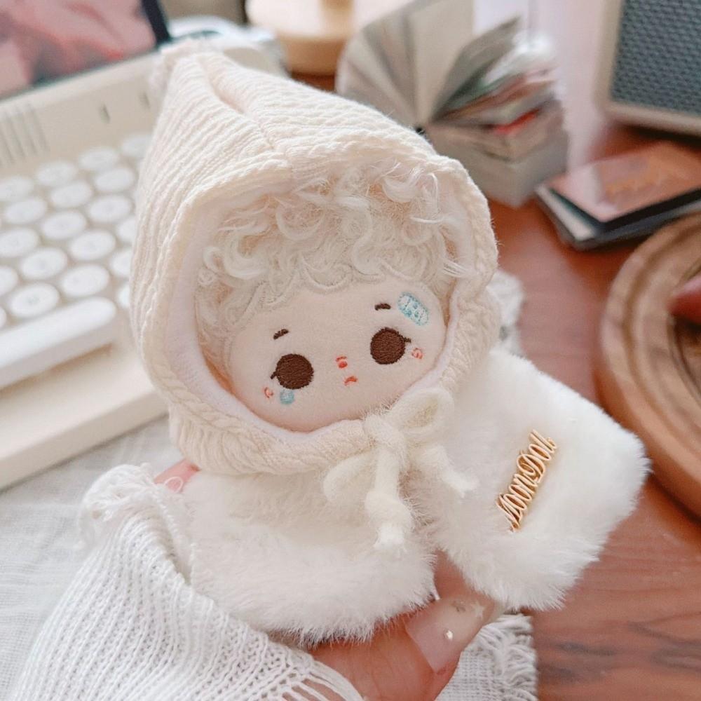 Shawl 10cm Cotton Doll Clothes Replacement Doll Plush Shawl Clothes  Children's Gift