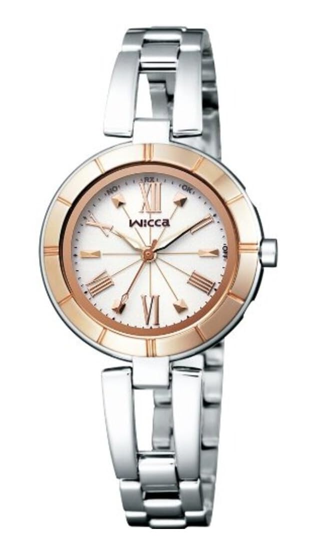 

Citizen Wicca Silver Watch KL4-338-11