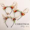 Creative DIY Christmas Antler Headband & Hair Clip Set for Kids