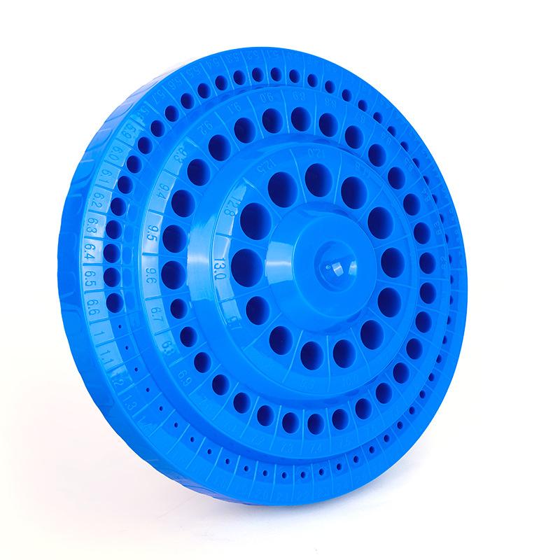 Drill Bit, Drill Needle, Grinding Head, Large Rotation Plastic Tool Storage Box, Sorting Box, Parts Box, Disc Box, 360 Rotation