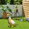 Porch Goose Outfit Statue Creative Lovely Cute Costume Goose Clothing For Party Courtyard Festival Garden Backyard