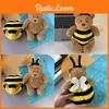 Full Spring Vitality Bumblebee Bear Plush Toy Cute Cartoon Children Gift Doll