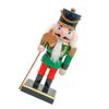 Festival Mini Soldier Decorations Christmas Soldier Doll Christmas Desk Decorations Nut Opening Cracking Tool 20cm X3UC