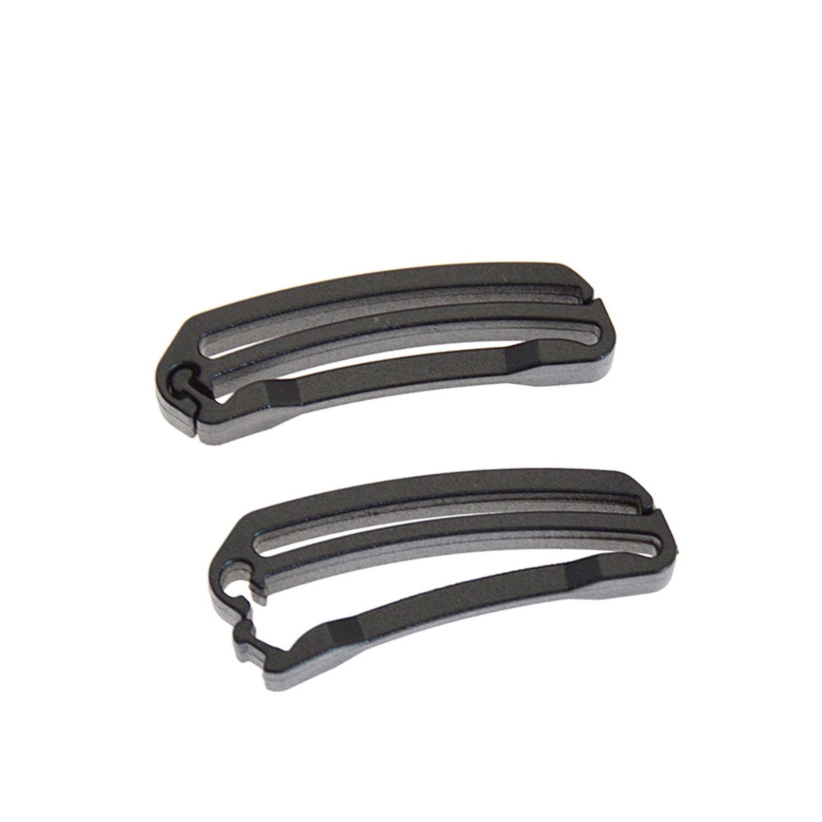 

2 Pcs Plastic Fixing Clip For Webbing Quick Webbing Tail Clip Buckle Belt Storage Buckle Diving Accessories One Size