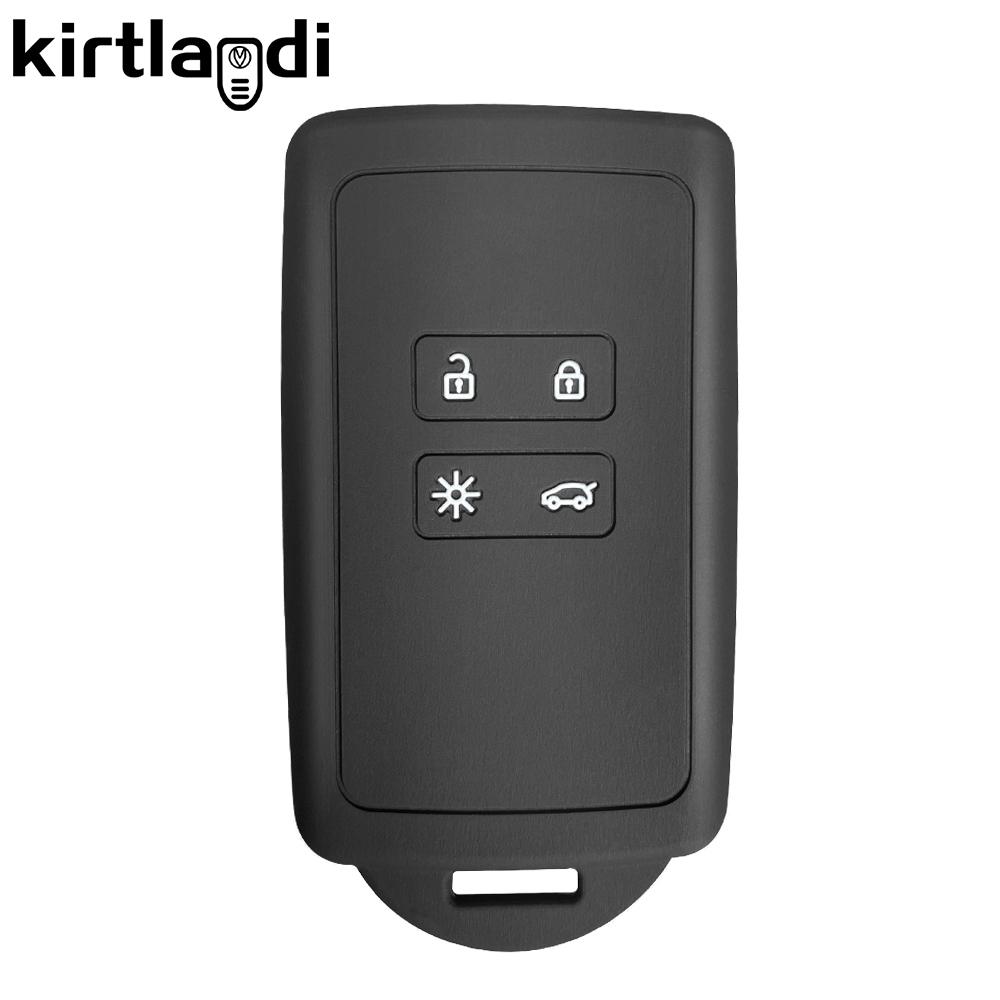 

Для Renault Austral Megane Arkana Clio Scenic Captur Kadjar Zoe Dacia Sandero Jogger Logan 2023 Аксесуари Чохол-обкладинка для карткового ключа чорний