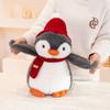 Hat Scarf Penguin Plush Toy Stuffed Animal Doll Cartoon Decoration Kids Gift