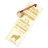 Schipperke, Little Black Devil, Little Captain - Dog Bookmark, Personalized Bookmark, Gift for Bookworm from Art-Dog Brand