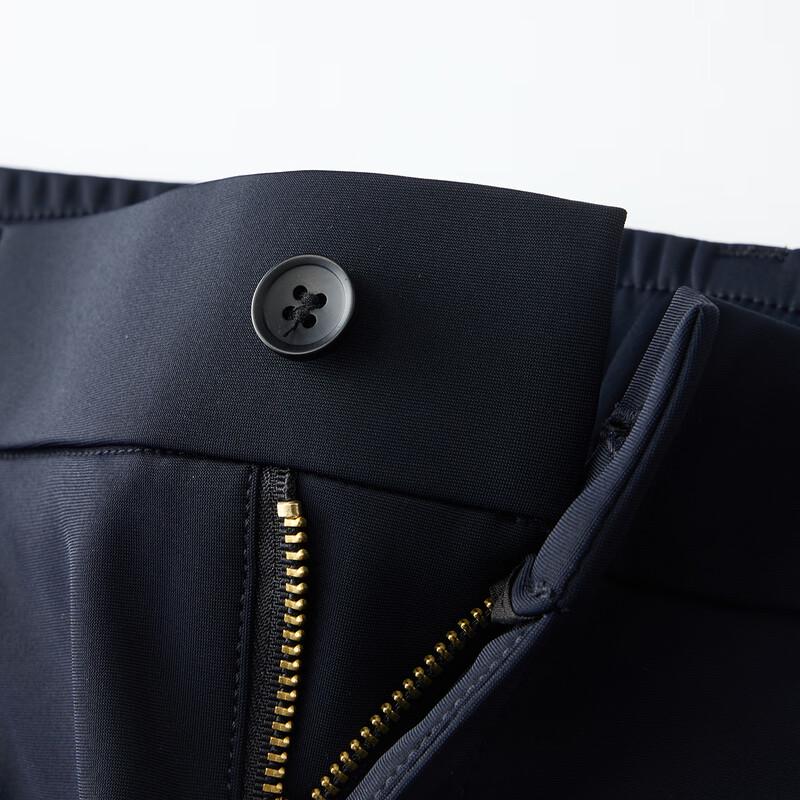 JOW Men's Anti-Wrinkle Business Casual Straight-Leg Pants