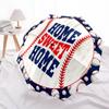 1 Stück Automatischer Faltregenschirm - Baseball-Muster, Tragbares & Faltbares Design mit 8 Speichen, Weihnachts-Geburtstagsgeschenke