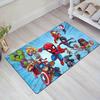 1 Stück Marvel Avengers Superhelden Teppich, Rutschfeste Fußmatte, Cartoon-Charakter-Design, Weicher Samt, Raumdekoration, Waschbar
