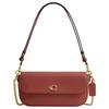 Brooke 23 Gold Letter Engraved Chain Shoulder Strap Leather Shoulder Bag Medium Women Shoulder Bag Brass CAN90-B4YTJ