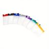 Medicine Organizer 7 Colors Self Sealing Translucent Medicine Bags Trave 7pcs Pill Pouch Bags Reusable Zippered Pill Pouch Set